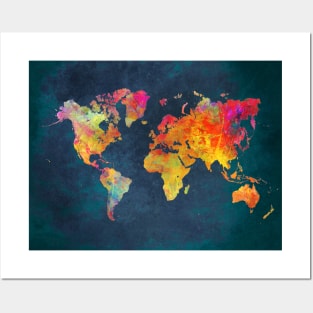 world map 2045 #map #worldmap Posters and Art